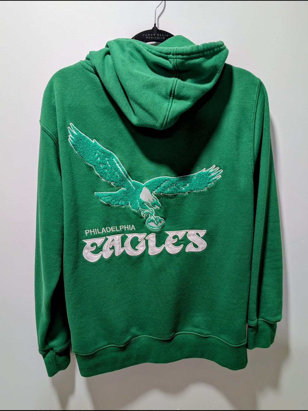 Philadelphia Eagles Kelly Green Pullover Hoodie Sweatshirt
